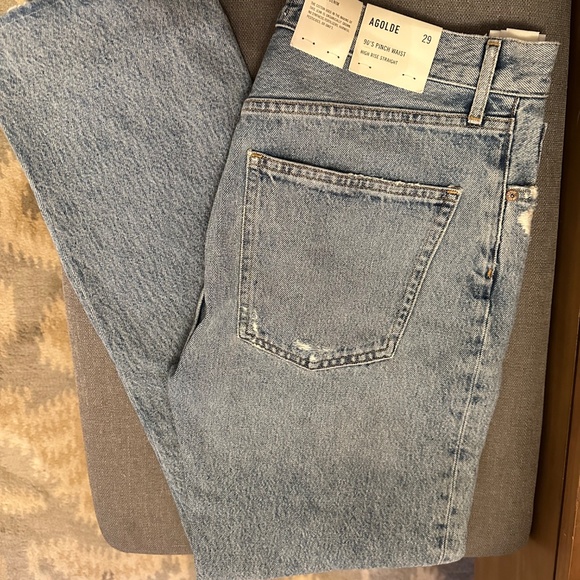 AGolde 90’s Pinch Waist Jeans Size 29 NWT - Picture 6 of 11
